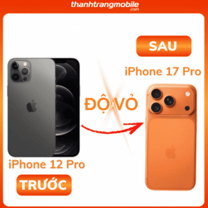 Độ vỏ iPhone 12 Pro lên iPhone 17 Pro