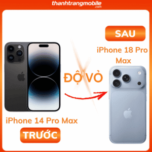 Độ vỏ iPhone 14 Pro Max lên iPhone 18 Pro Max