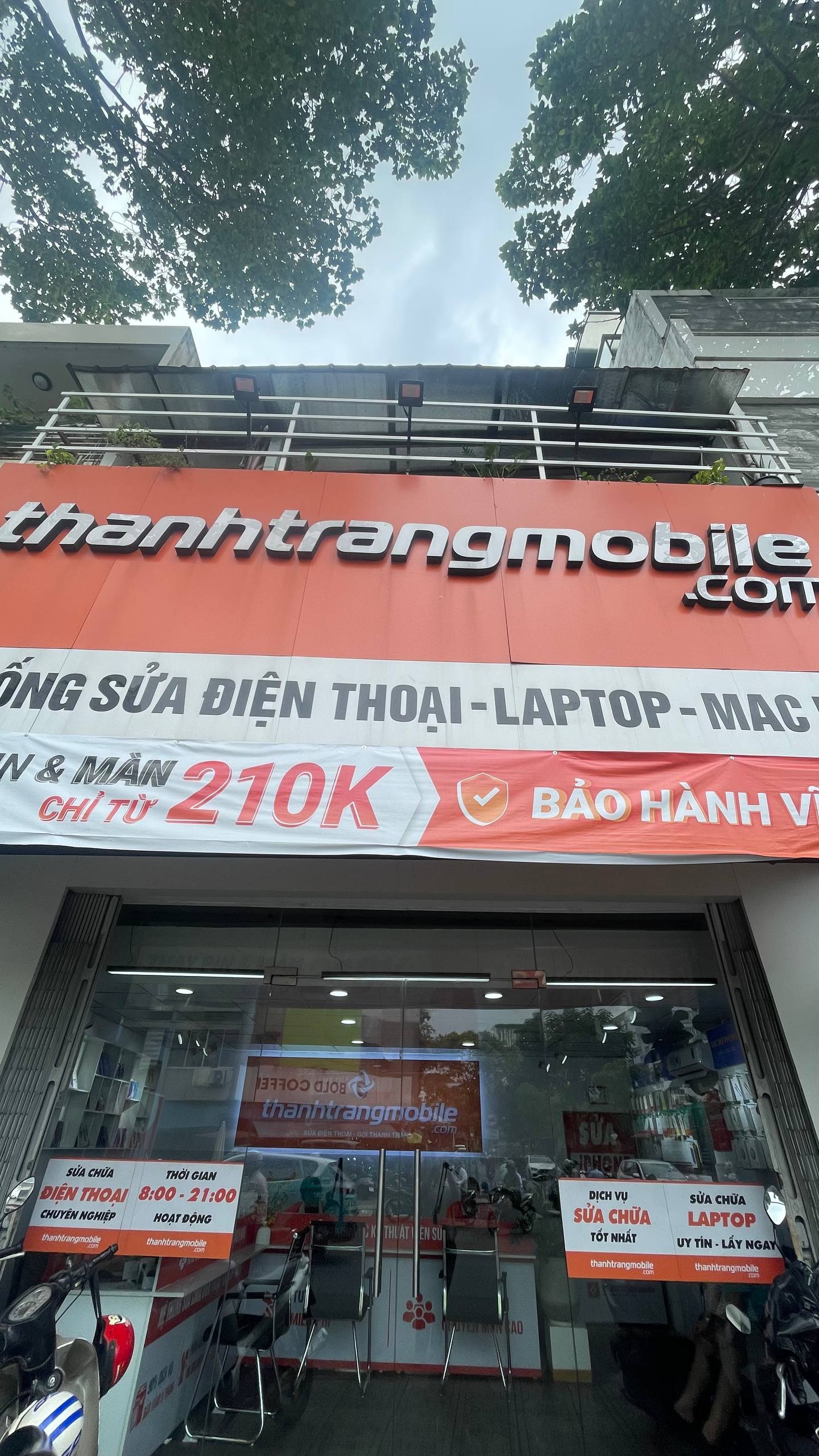 Mặt tiền Chi nhánh Quận 10 - 448 Lê Hồng Phong - Thanh Trang Mobile