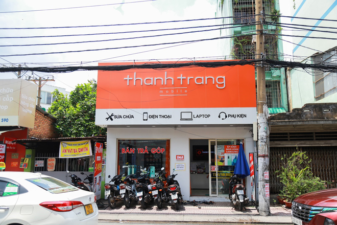 Mặt tiền Chi nhánh Tân Bình - Thanh Trang Mobile